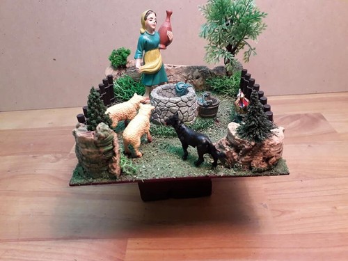 Nativity scene diorama - nativity,