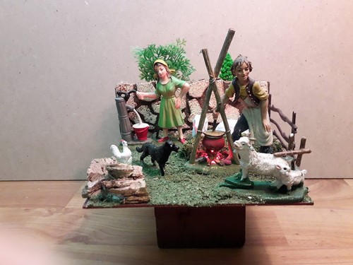 Nativity scene diorama - nativity,