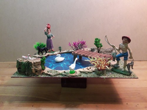 Nativity scene diorama - nativity,